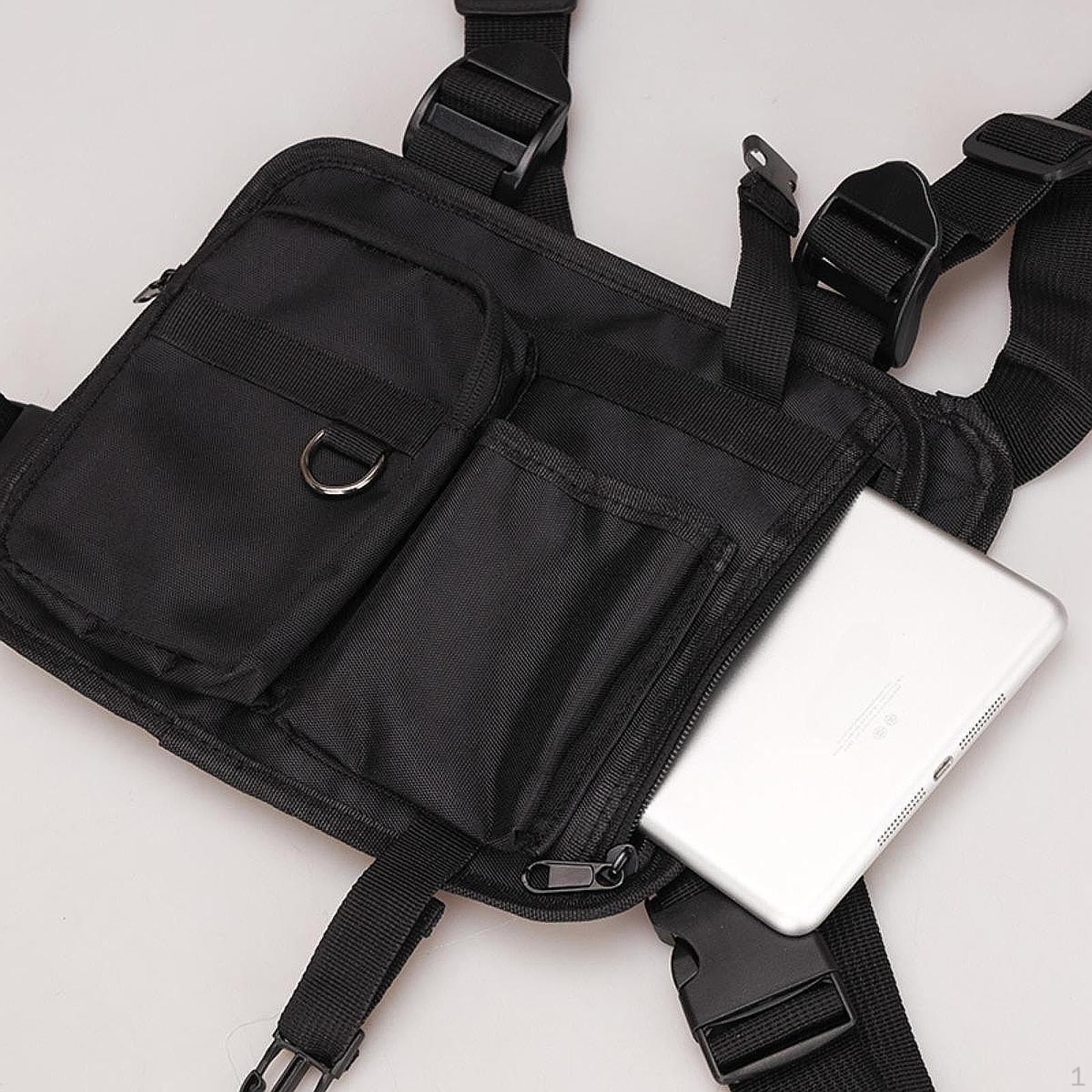 

Спортивная нагрудная сумка для улицы, передний рюкзак, велосипедное снаряжение, портативный регулируемый плечевой ремень, жилет