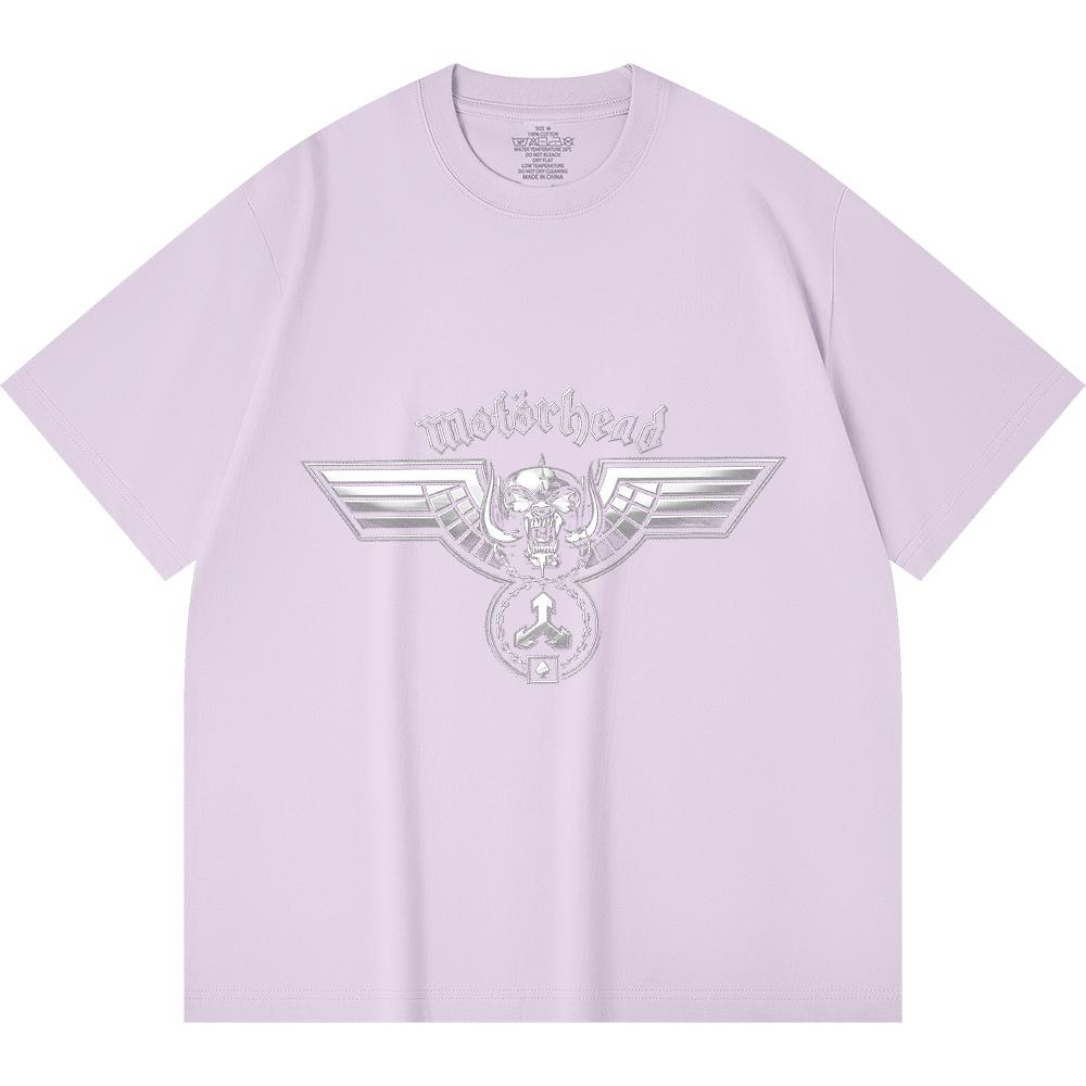 230 g/m² 100% Baumwolle Heavy Metal T-Shirt Rockband Beliebte Musik Druck Unisex Schweres Baumwoll-T-Shirt