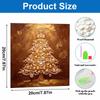 DIY Mini Framed Pearl Painting Kit Beads Christmas Tree Canvas Home Decor Painting