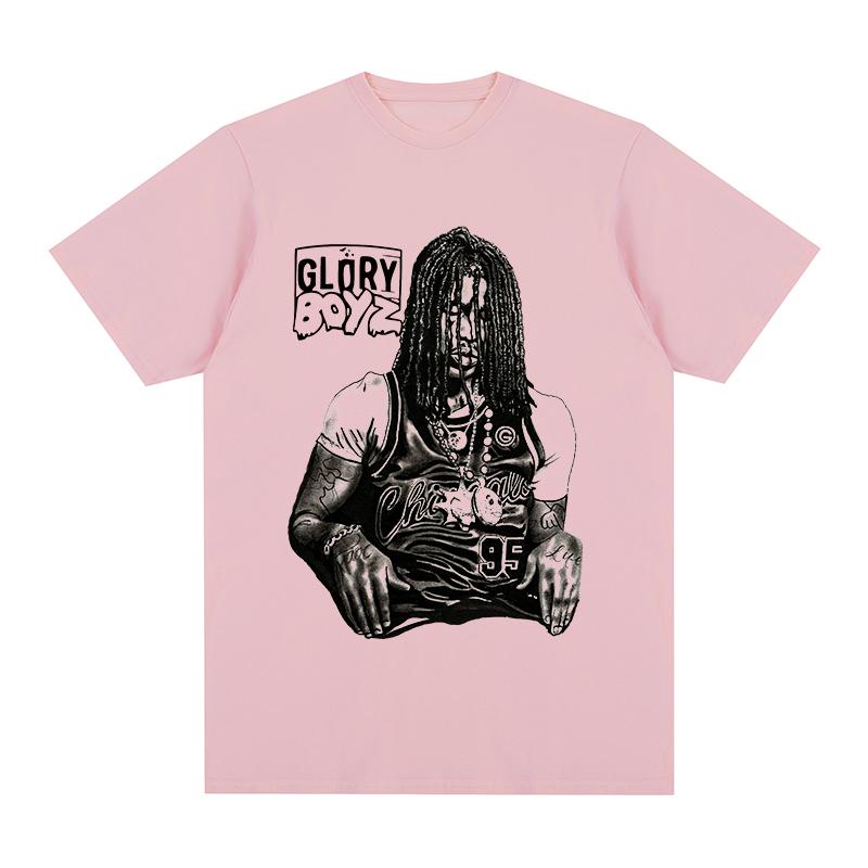 2026 New Chief Keef GLORY BOYZ Hip Hop Vintage Tshirt Cotton Men High Quality Comfortable T Shirt New TEE TSHIRT Womens Tops