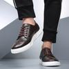 Fashion New Autumn And Winter Lightweight Men's Lace-Up Casual Shoe Comfortable Anti-Slip Flat Shoe Fashionable And Durable Sports Shoes