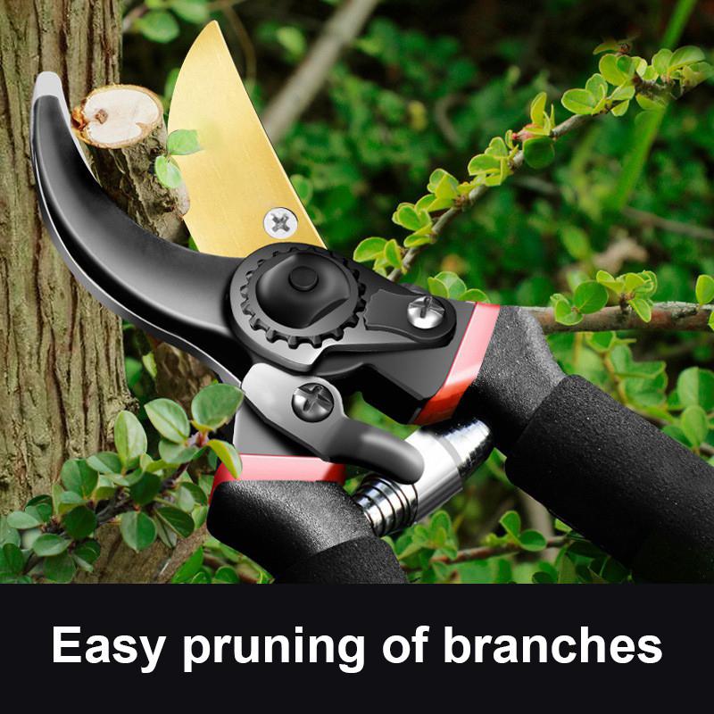 1Pc SK5 High Carbon Steel Gardening Pruning Shears - Sharp Cutter For Plant Branches Trimming & Garden Maintenance Tool