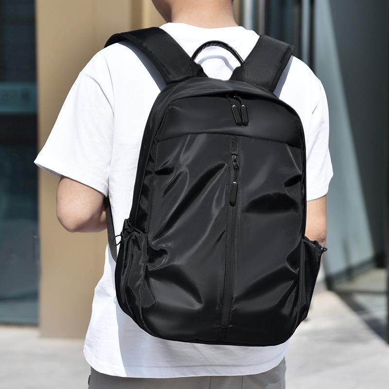 Casual Backpack for Men's Backpack Street European and American Simple Schoolbag Fashion Trend Computer Bag Travel