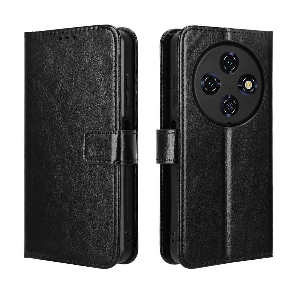 for Oukitel C5 2025 Wallet Case with Kickstand & Card Slots – Shockproof, Dustproof, Business Heavy Duty Flip Leather Cover
