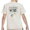 Nike T Shirts Men's White Crew Neck Moderate DJ1340-901