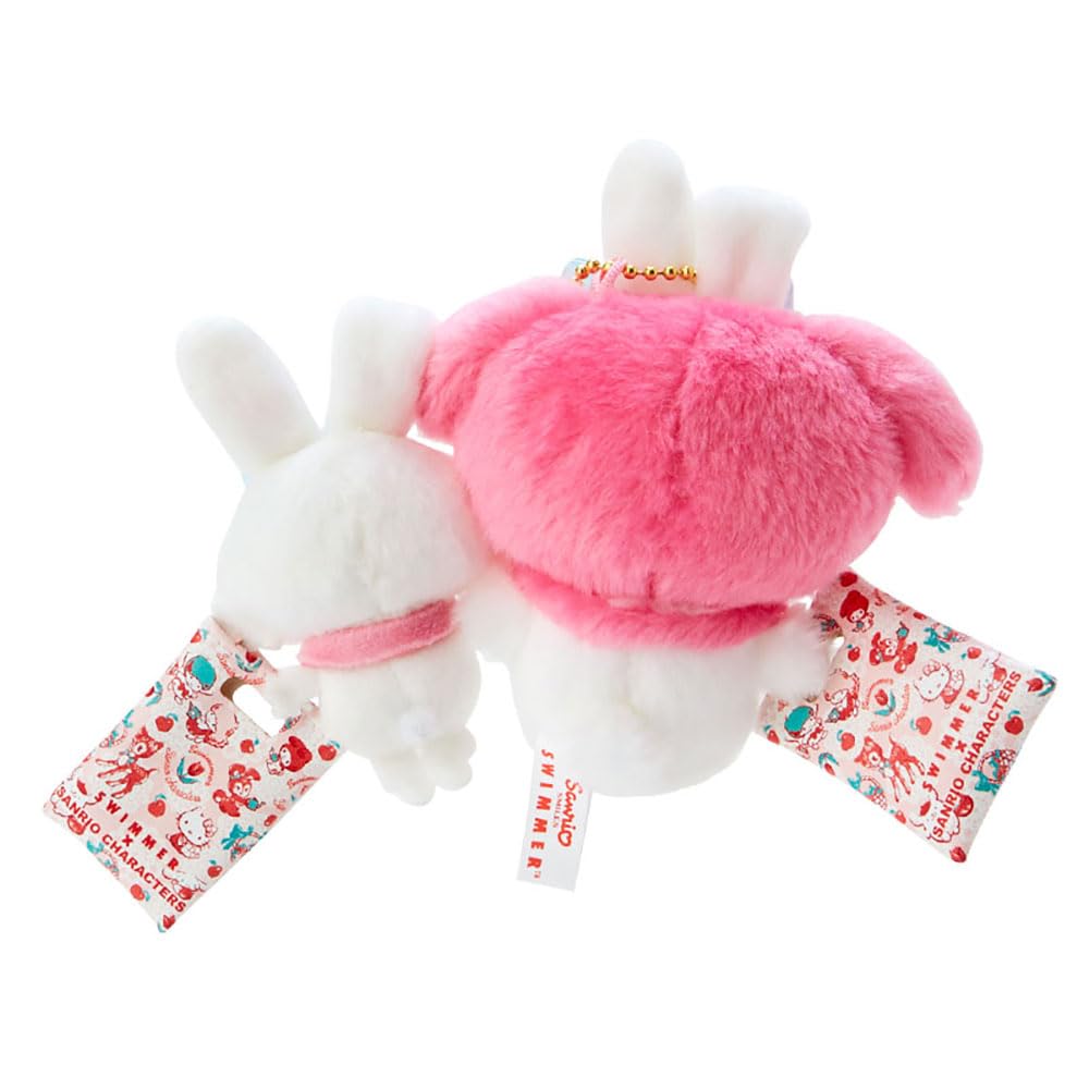 Sanrio (SANRIO) Sanrio Mascot Holder SWIMMER x SANRIO CHARACTERS My Melody My Melody My Melody My Melody Character 11 x 12 x 5 cm Character 475416