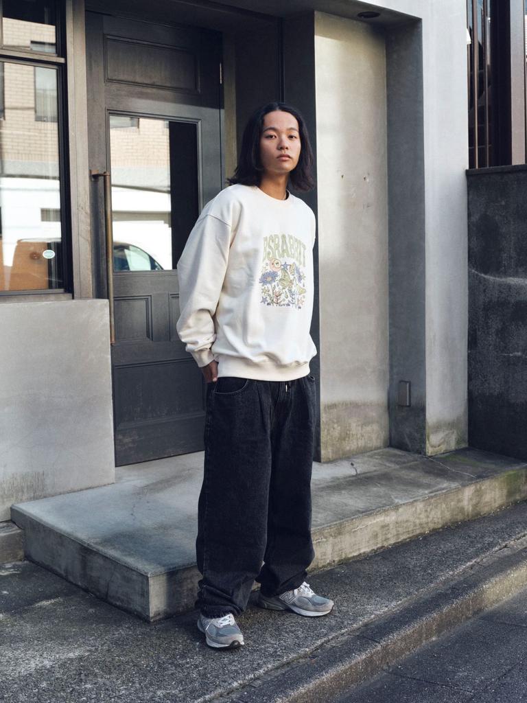 Bieseulaebis Mid 90 Baggy Denim Pants Black
