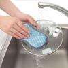 Double Sided Sponge Scrubber Sponges For Dishwashing Scouring Pad Dish Cloth Kitchen Cleaning Tools