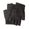 Warm Half Finger Gloves Non-slip Skiing Gloves New Driving Mittens  Unisex