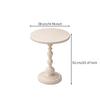 Runder eiserner Beistelltisch Dekorative Säule Retro für Wohnzimmer, Schlafzimmer, Lesezimmer