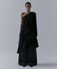 Teulimingbeodeu One-Shoulder Oblique Shirring One-Piece [ Black ]
