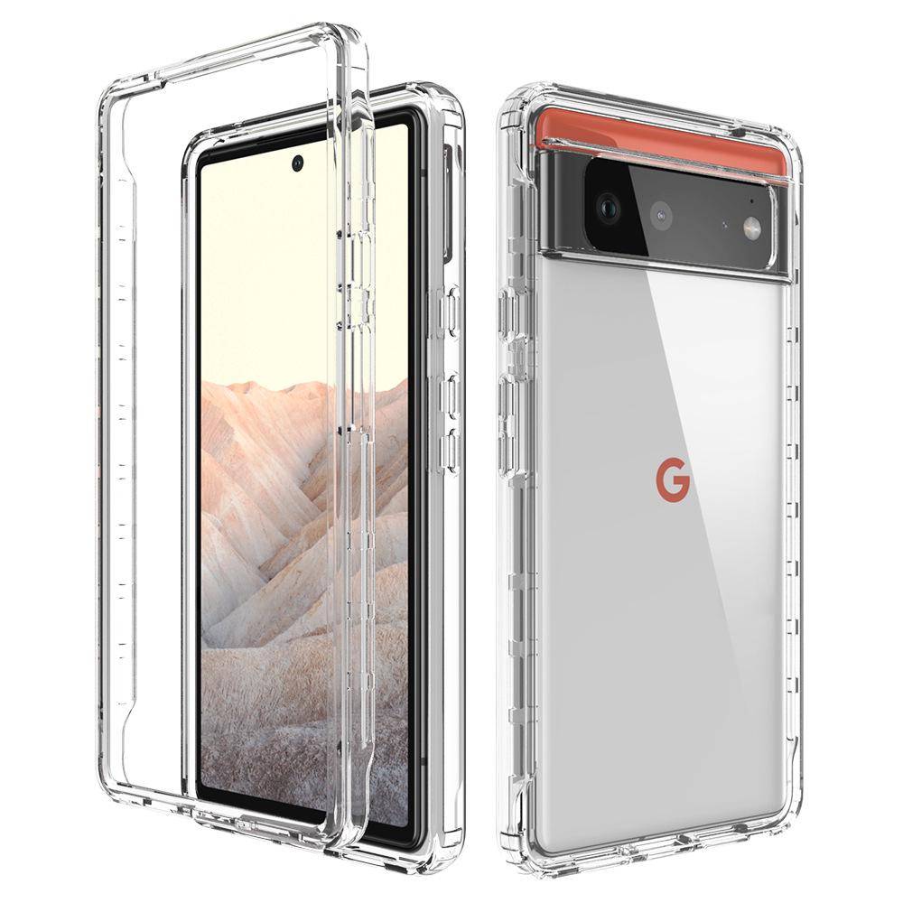 Clear Gradient Phone Case for Google Pixel 9/9 Pro/8A/6A