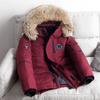 Winter Outdoor Men's and Women's Mid To Long Down Jacket Men's Winter Lovers Thickened Coat Work Clothes