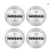 ABP3  56mm Aluminum Alloy Car Wheel Center Decal Hub Sticker For Nissan X-trail Qashqai Note Juke leaf Sentra Patrol Car Styling