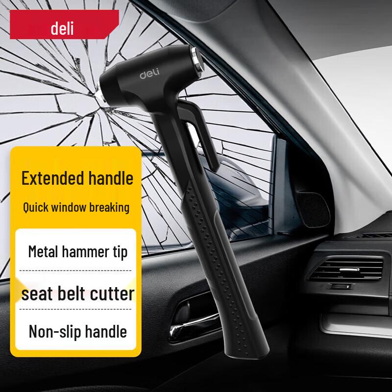Deli Emergency Safety Hammer