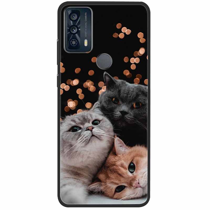 Funda For TCL 20B Case 6159K Silicone Soft Fashion TPU Phone Cover for TCL 20B Case for TCL 20B 20 B Bumper Protective TPU Shell