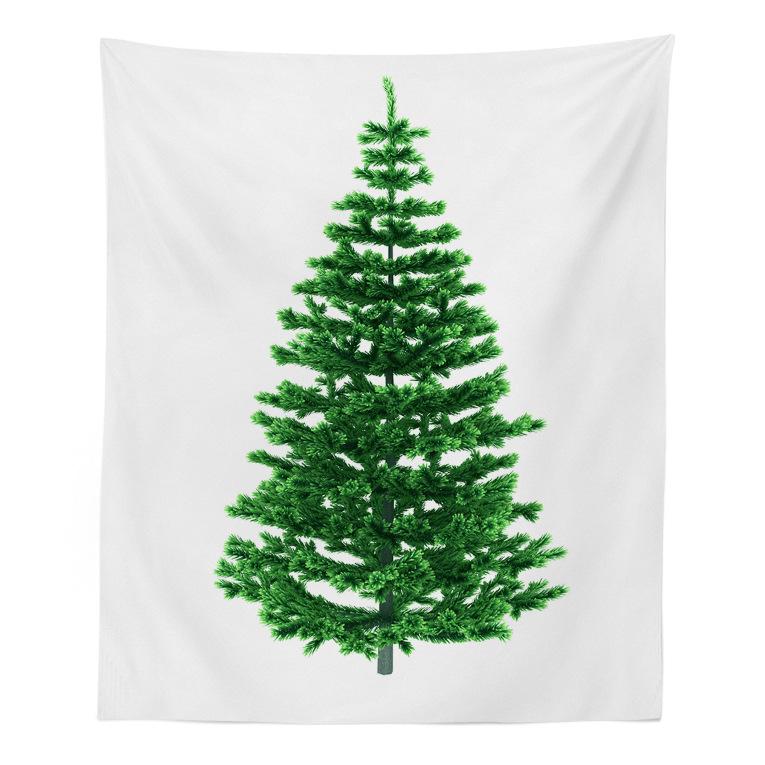 Cross-border Supply Christmas Tree Tapestry Decoration Batch Hanging Cloth Background Cloth Amazon