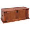 Blanket Boxes Storage Chest 90X45x40 Cm Solid Acacia Wood
