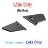 Tesmayx Car Trunk Side Storage Box For Tesla Model Y Juniper 2026 2026 Flocking TPE Cover Mat Partition Board Stowing Space