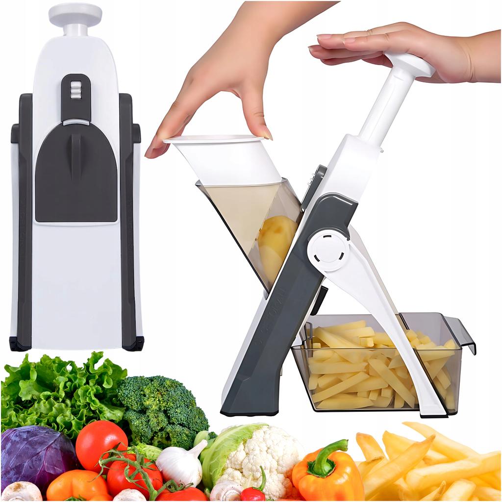 Professional fruit and vegetable slicer French fries slicer adjustable