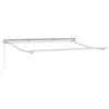 Manual Retractable Awning Cream 3 x 2.5 m