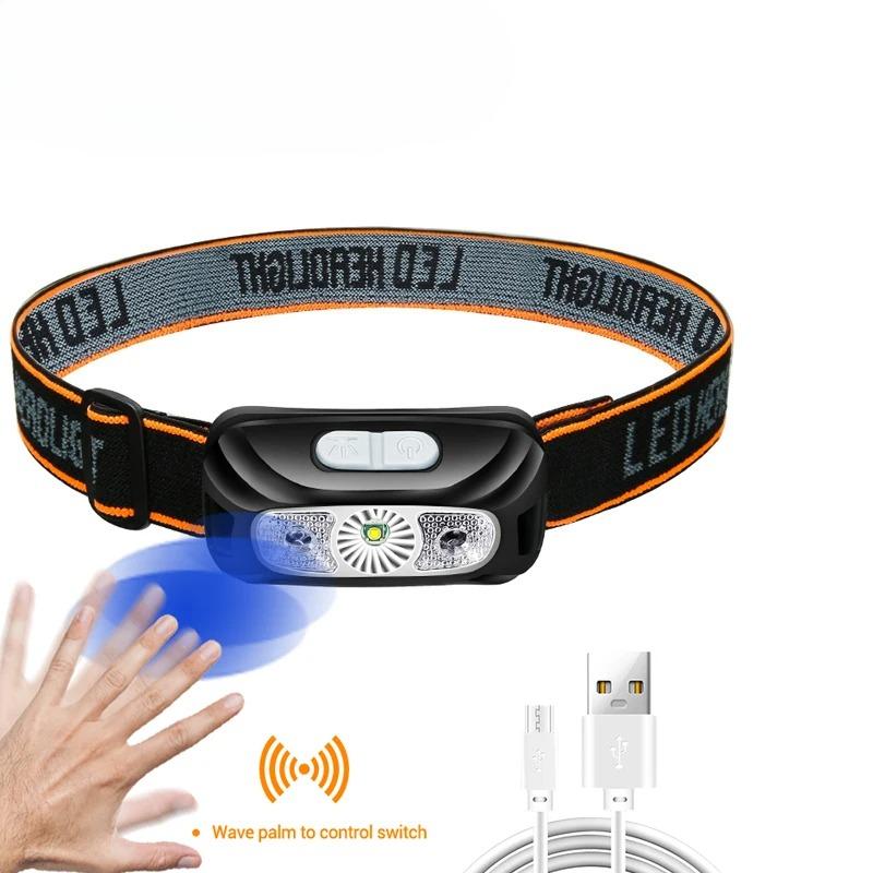 

Powerful LED Headlamp IPX4 Waterproof Emergency Head Flashlight 250LM XPE LED Headlamp for Outdoor Fishing Camping Hiking