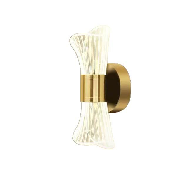 Nordic LED Acrylic Bedside Lamp for Bedroom, Living Room, or Hallway - Slim Waist Design