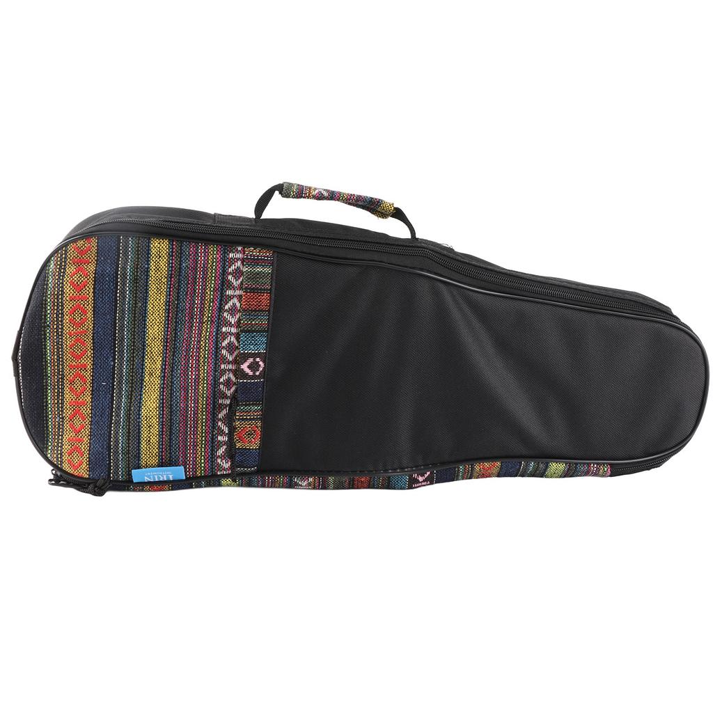 21in Ukelele Bag Woven Fabrics Cotton Uke Backpack with Adjustable Shoulder Strap