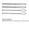 4/8 Pcs Drawstring Threader Tool Set Stainless Steel DIY Rope Wiring Clips Sewing Tool Easy Draw String Clip Replacement