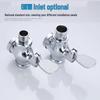 Deer Stainless Steel Foot-Operated Squat Toilet Flush Valve