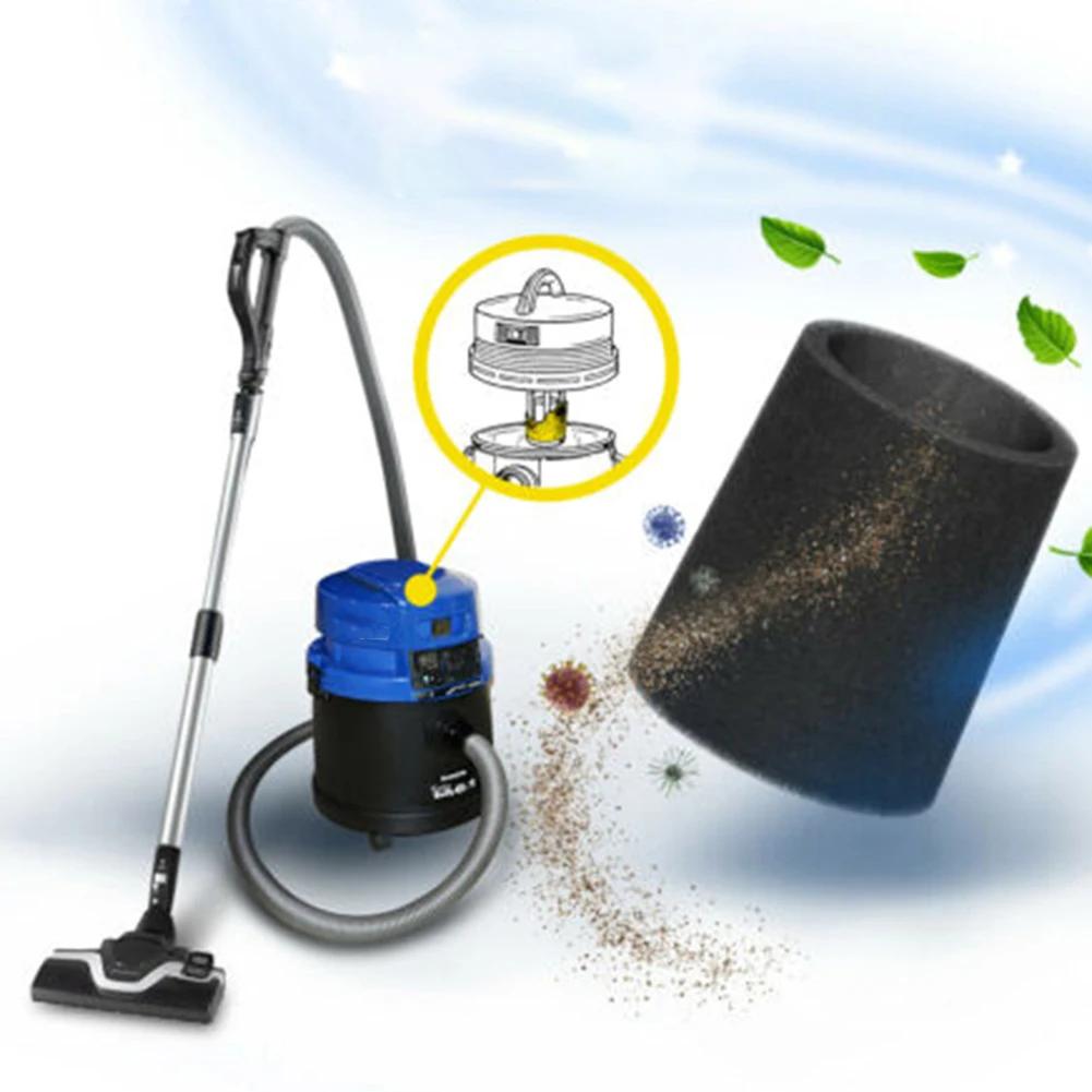 Wet/ Dry Filter Filter Accessories Black Replacement Reusable Vacuum Cleaner Parts 3PCS Garden Kitchen Good New