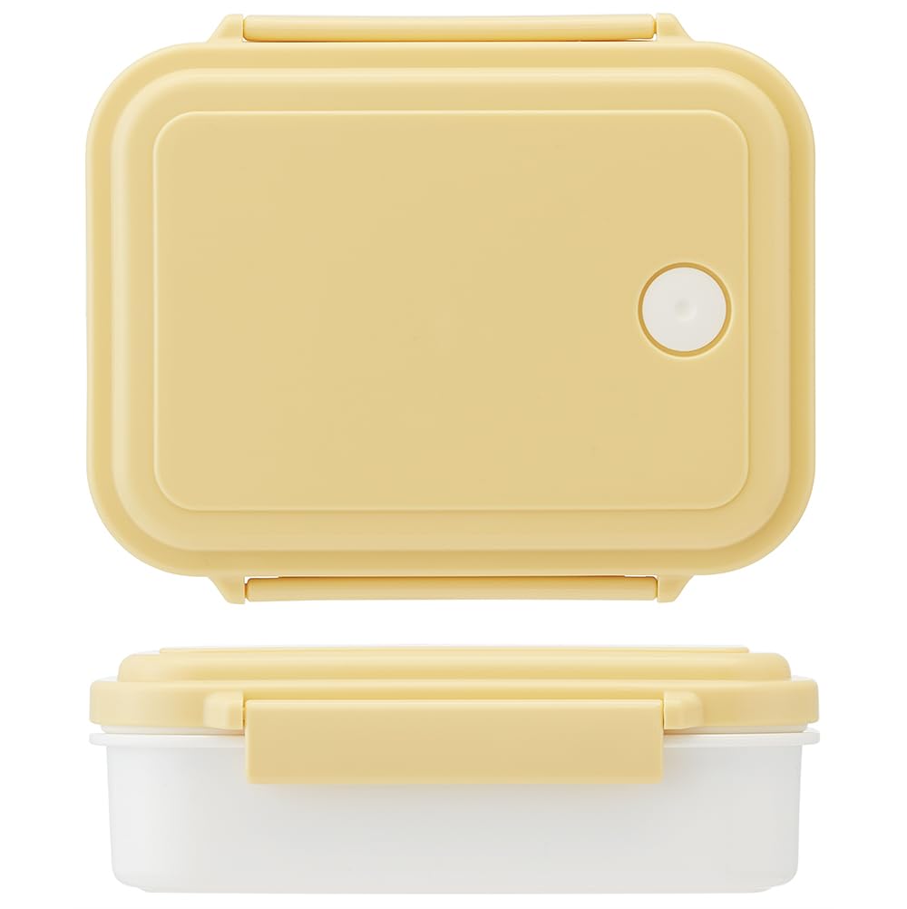Skater Lunch Dull Dishwasher Made In Steam-Heated Box, 550ml, Antibacterial, Yellow, Microwaveable, Safe, Japan, PMF4SMAG-A
