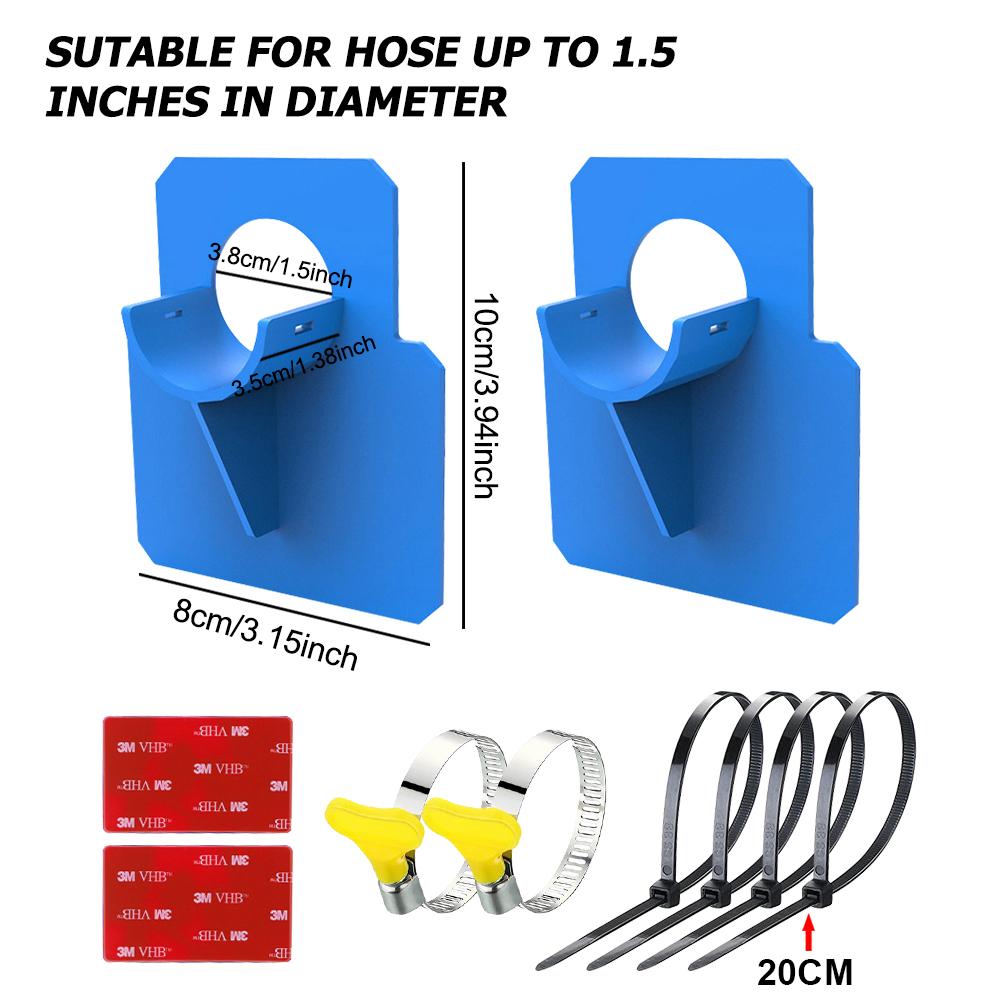 Swimming Pool Pipe Holder Hose Bracket Mount Supports Pipes 30-38mm for Intex Square Swimming Pool Frame Support Parts