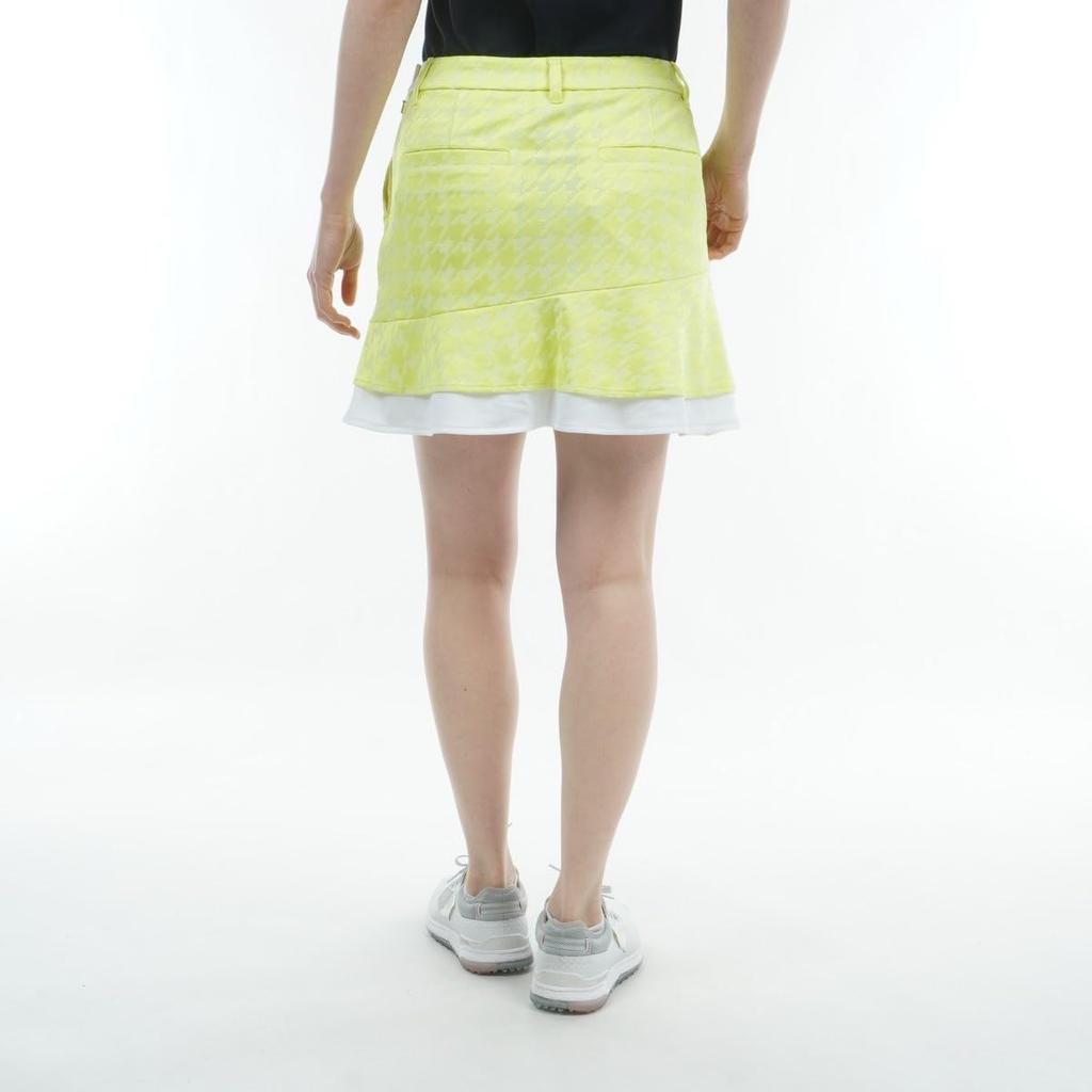 Golf-Schweißabsorbierender, schnelltrocknender Rock Stretch 0 [New Balance] Damen (Mit Inner) / 012-4134507 060_Gelb [S]