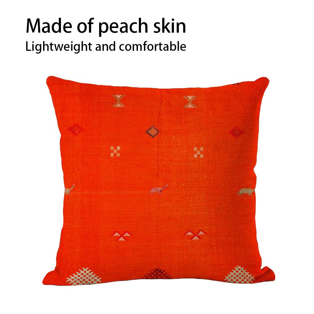Decorative Throw Pillow Covers Ethnic Bohemian Pillowcase Cover Couch Sofa Bed Bedroom Car Living Room Cases Accessories