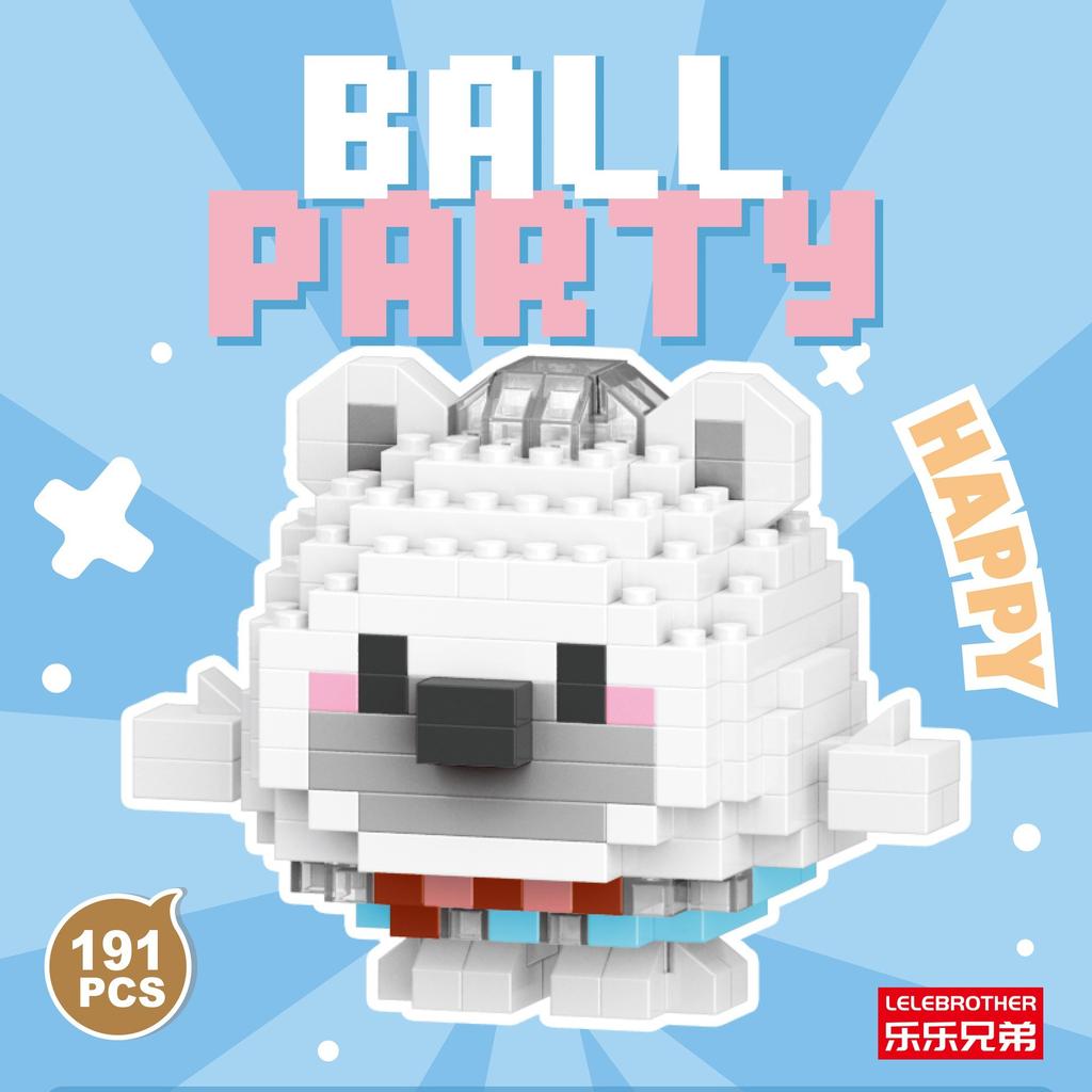 Small Animal Doll Series Micro Particle Building Block Children's Assembled Toys