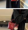 Retro Myerard Brown Women's Small Crossbody Bucket Bag - Versatile and Popular for Autumn/Winter