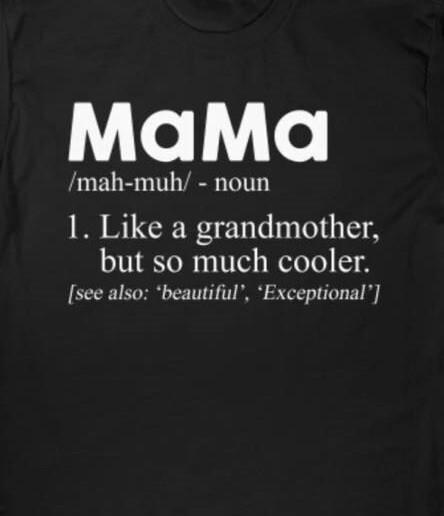 

Мама; Как бабушка, но намного круче Мама Мать футболка S