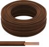 Electrical Wire Stranded Lgy 1X4 Brown 100M