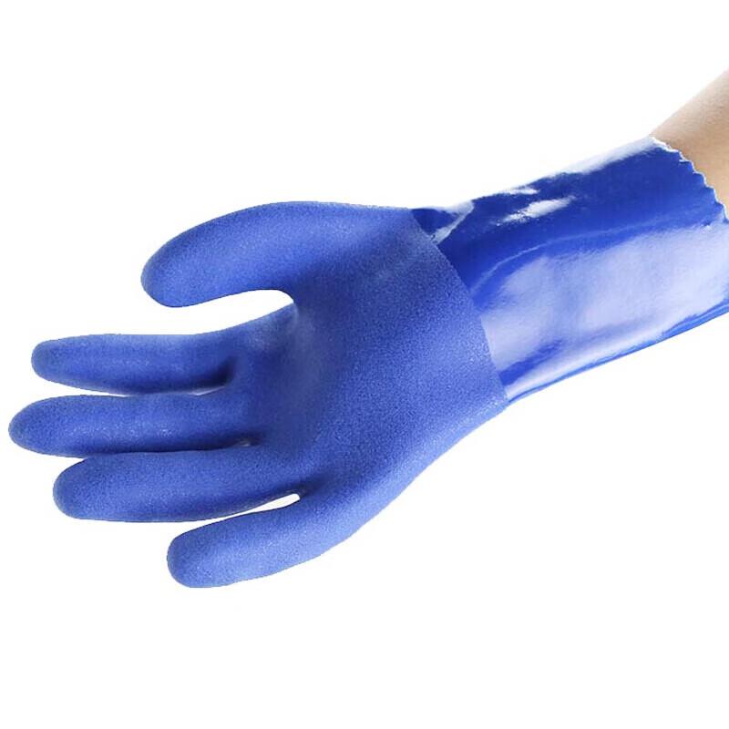 

Huijie 916 Oil & Acid Resistant Dipped Rubber Gloves One Size