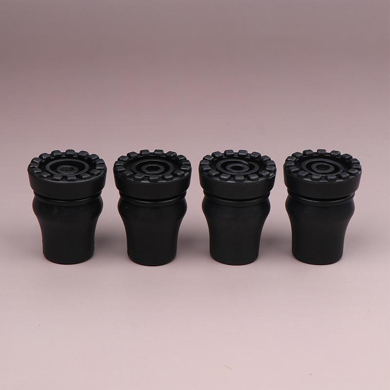 6Pcs Trekking Sticks Protector Cap Tip Non-Slip Hiking Stick Replacement Tips Buffer Lightweight For Climbing Hiking