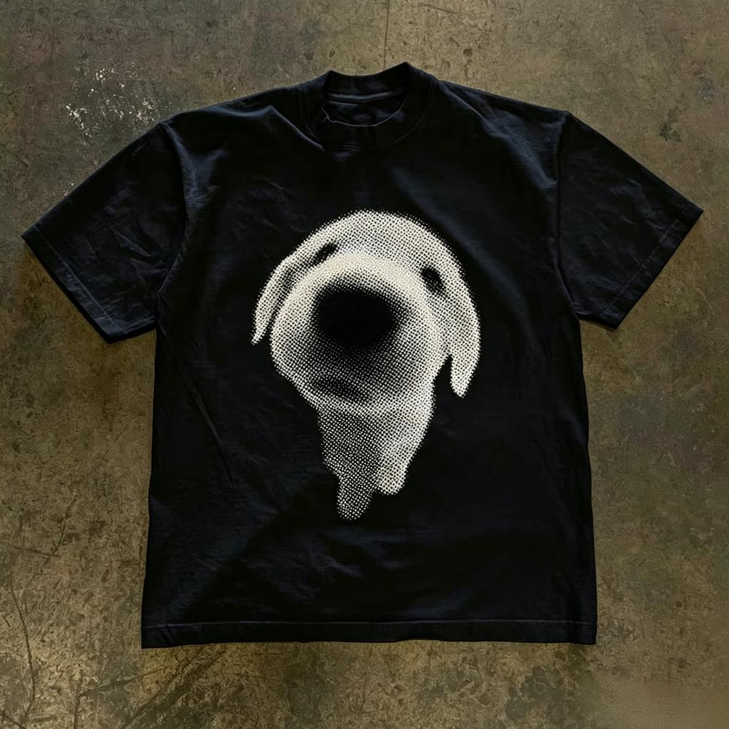 2026 Summer Hot Sale Short Sleeve Tshirt Loose Fit Unisex Retro Style Printed Casual Top For Unisex And Unisex Clothing