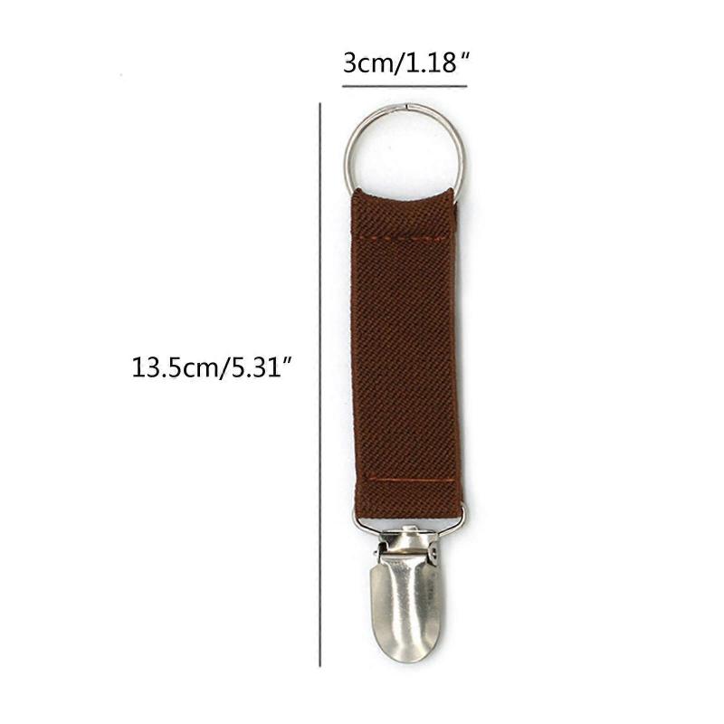 Travel Hat Clips Elastic Strap Hat Keeper Cap Clips Attacher Colorful Elastic Hat Clip for Baggage Scarf Outdoor Pink