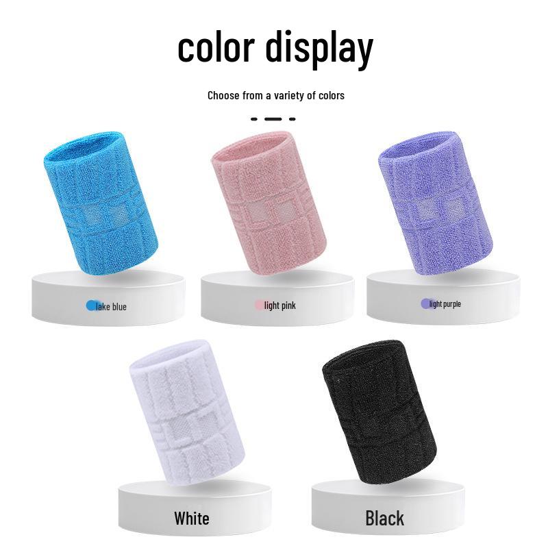 Unisex Sports Wristband for Sprained Wrists - Breathable Support for Badminton, Basketball, and Volleyball with Sweat Wiping Towel