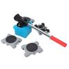 8pcs Furniture Mover Easy Moving 360 Degree Rotation Wheels Furniture Slides Kit for Heavy Loads