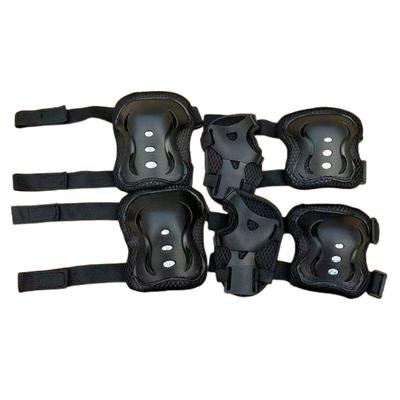 Skate Protective Gear Set Skateboard Pads Hard Shell Elbow Guards ABS+EVA Material Hook Loop Closure Kids Sport Safety
