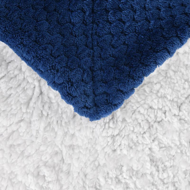 Double-Layer Thickened Pineapple and Coral Fleece Blanket - Lamb Fleece Cover, Perfect Gift