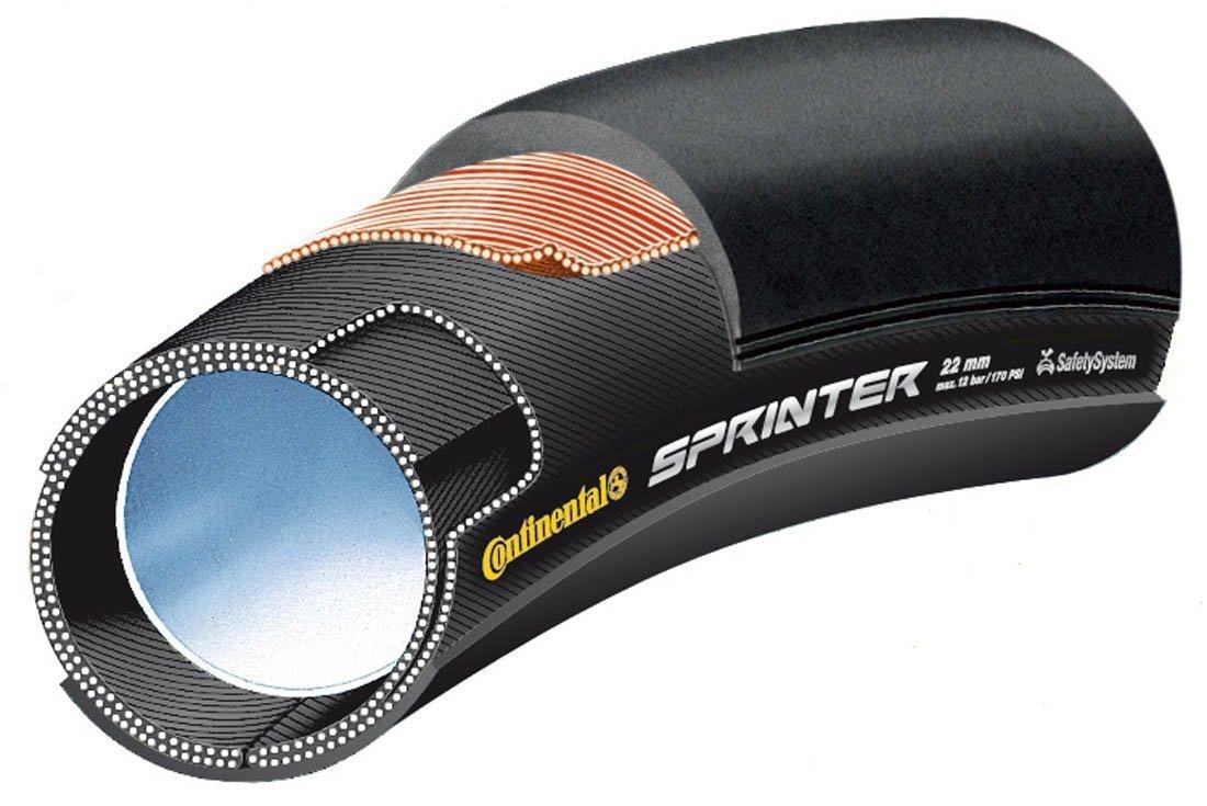 

Continental Sprinter Tubular Tire (28x22mm) [Parallel Import]