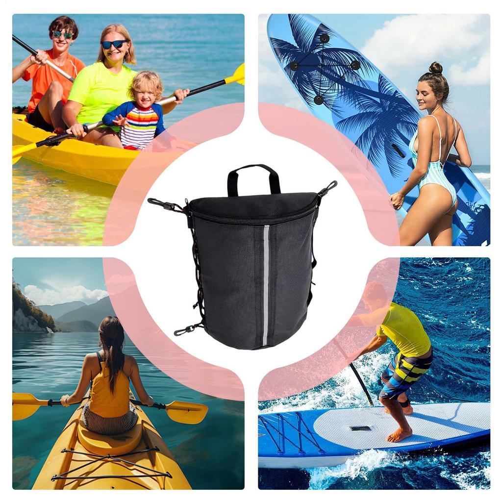 Paddle Board Bag Oxford Splash-Resistant Breathable Paddleboard Deck Bag for Surfing Beach Lake River Kayaks Traveling Airline