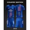 2026 Wrestling Training Set Mens Short Sleeve T-Shirt Shorts 3D Digital Print Athletic Wear Casual Sportswear
